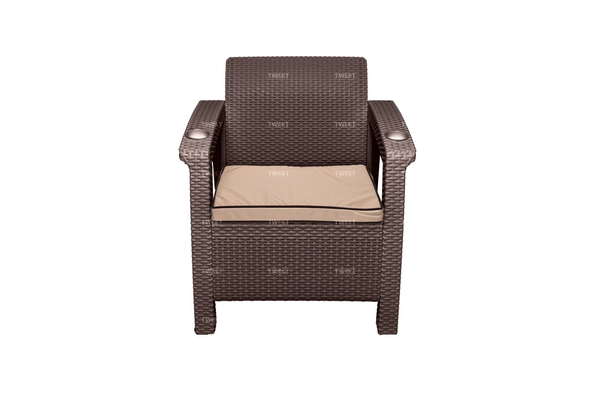 Комплект кресел TWEET Double Seat коричневый