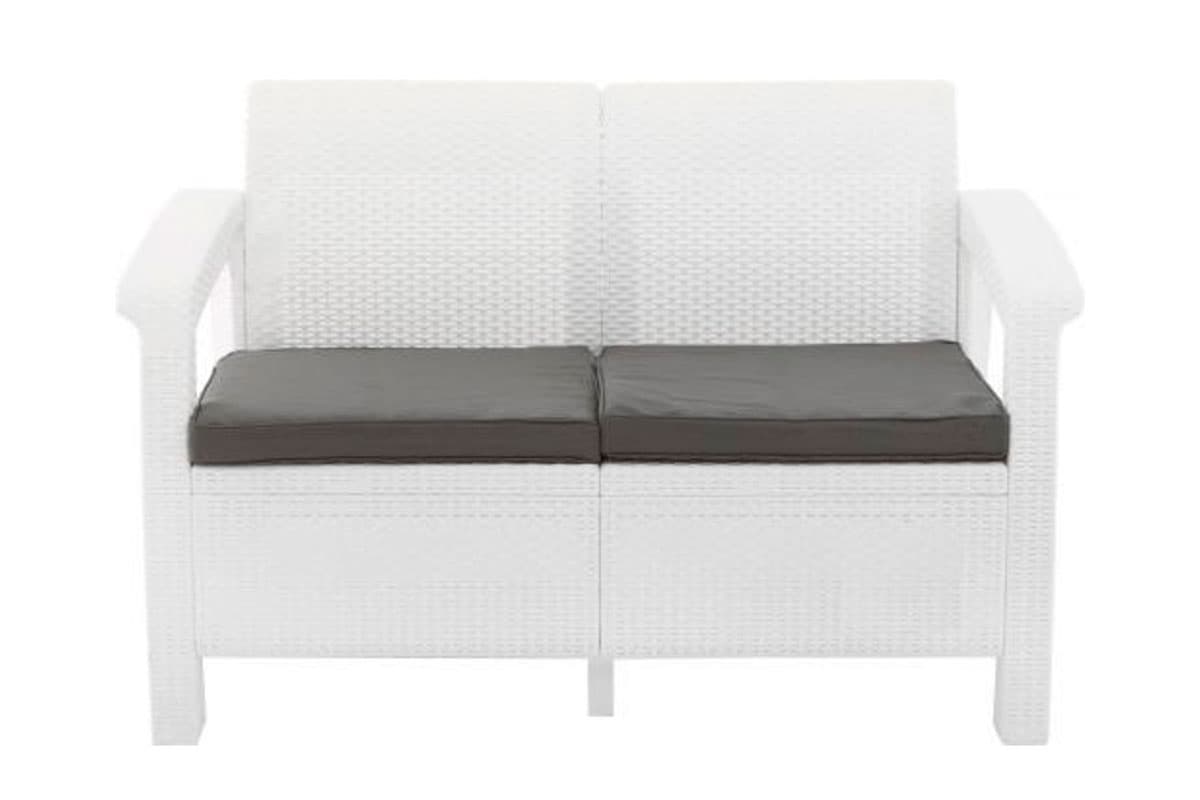 Комплект мебели Corfu Russia Love Seat (2х мест.диван) белый