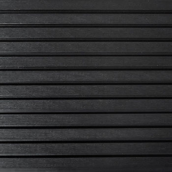 Фасадная (стеновая) реечная панель CM WALL, 219х26мм, Цвет: BLACK WOOD (Черное дерево)